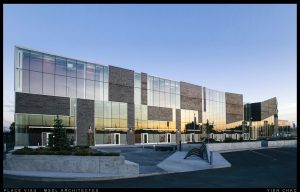Façade architecturale réalisée par Epsylon pour le contre commercial Place Viau