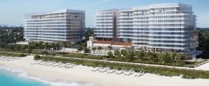 Murs rideaux réalisés par Epsylon pour le projet résidentiel The Surf Club