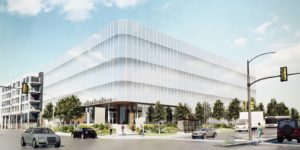 Façade architecturale réalisée par Epsylon pour le