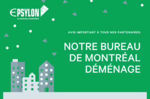 Déménagement Epsylon